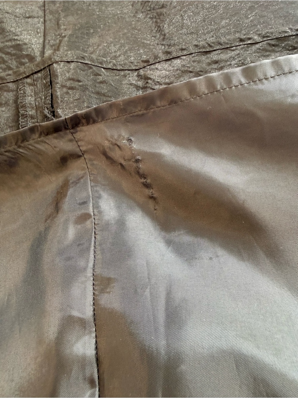 Vintage Ralph by Ralph Lauren Black Maxi Skirt Long Line Beaded Waist - Picture 16 of 16